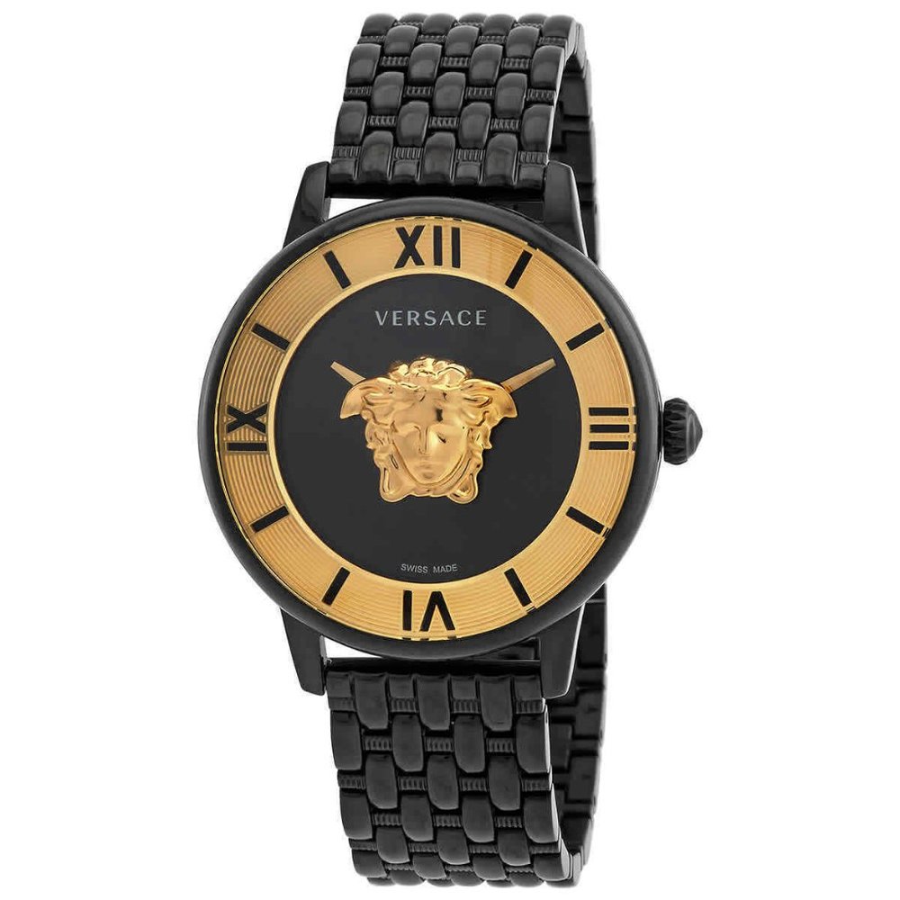 Versace Gold Medusa Head Ladies Watch!